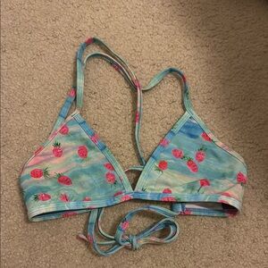 Triangle Strawberry Print Jolyn Bikini Size M